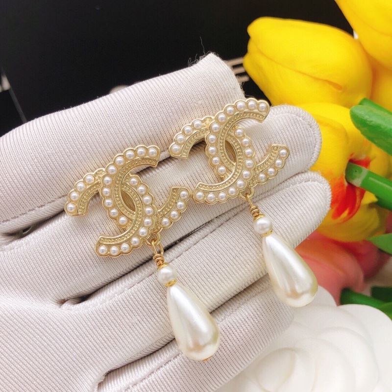 Ch*el earrings